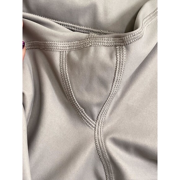 Athleta Contender Aero 7/8 Leggings Laser Cut Ombre Pebble Gray Women's Size M - Picture 6 of 15